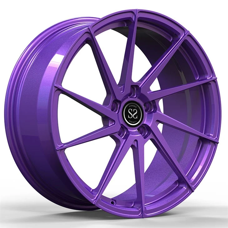 Vành rèn 1 chiếc màu tím 19x9,5 và 19x10,5 tùy chỉnh cho BMW F80 M3 2016