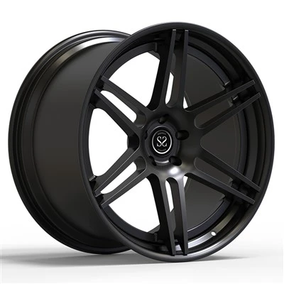 2020 BMW M{1}}x10 và 21x11 Mâm rèn 2 mảnh màu đen mờ