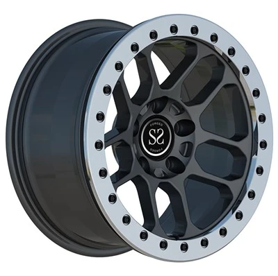 8JX20 ET45 Mẫu Bolt 5x127 Vành khóa hạt giả mạo cho Jeep Wrangler
