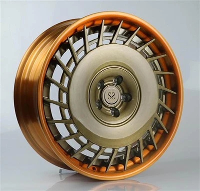 Bánh xe rèn 2 mảnh màu đồng-hai tông màu 18x8,5 và 18x10 cho BMW E39