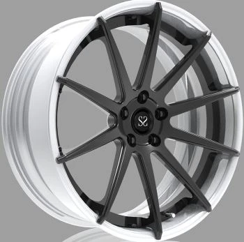 Tùy chỉnh Brush + Silver 21inch 2-PC Wheel Rims cho Chevrolet Corvette