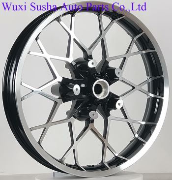 Xe đạp tùy chỉnh Cut Gloss Black Front 21 Wheel Harley mô hình Street Rod 2020