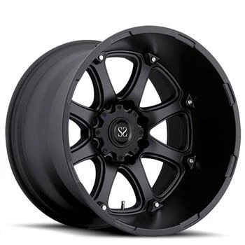 SSBR1009 12J X 20 inch 6 X 139,7 -44 ET Hợp kim nhôm rèn màu đen lớn cho Toyota Land Cruiser