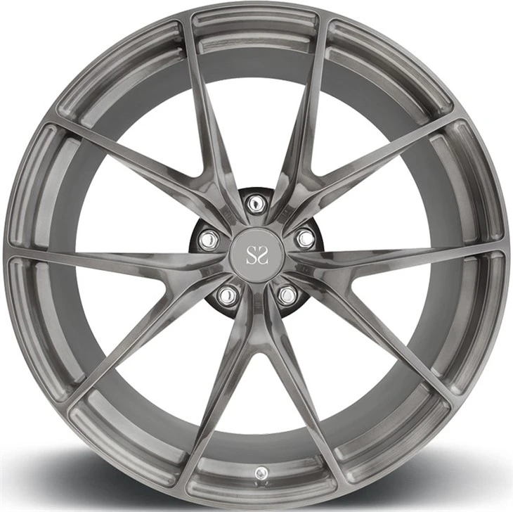 For BMW M2 5x120 Silver Machine Face 18 19 20 21 22 Inch 1-PC Forged Alloy Custom Wheels
